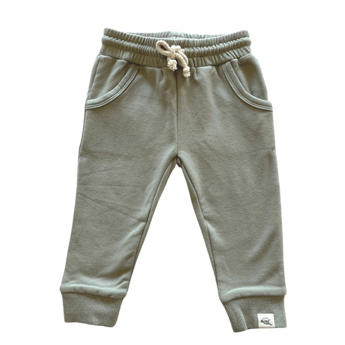 Organic Joggers - Fern Gully Green