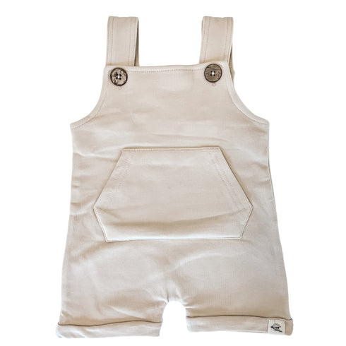 Organic Cotton Overalls - Milk Weed