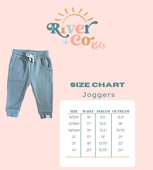 Organic Joggers - Fern Gully Green