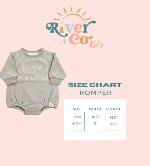 Sun + Salt Organic Cotton Romper