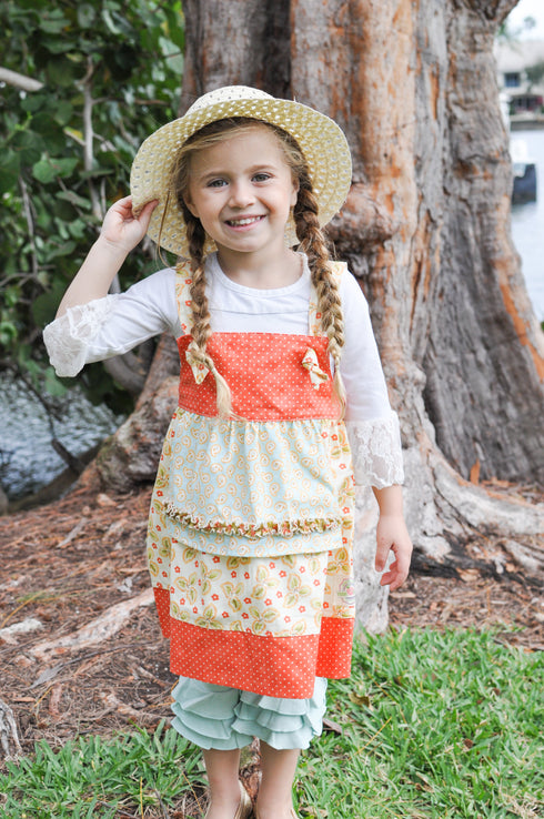 Poppy & Aqua-Knot Dress